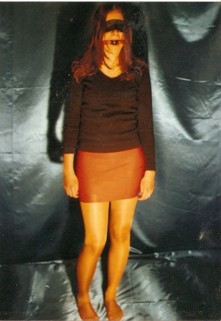 Bruneta bondage